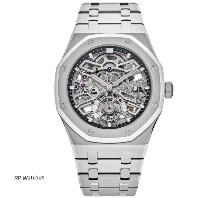 Audemars Piguet Royal Oak 26735ST Turbilhão Voador Esqueleto 41mm – Réplica Super Clone 1:1<div class="wpkj-loop-price"><span class="wpkj-loop-currency">R$ </span><span class="wpkj-loop-amount">3,370</span></div>